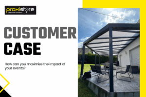 Read more about the article Customer case (Outdoor Design Sector): CMI Media Régions and its customer Technistore Bâches Favé